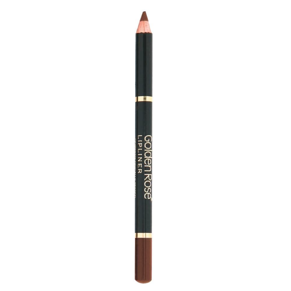 Laps për buzët, 214, Golden Rose, dru dhe plastikë, 8 g, kafe e errët, 1 copë