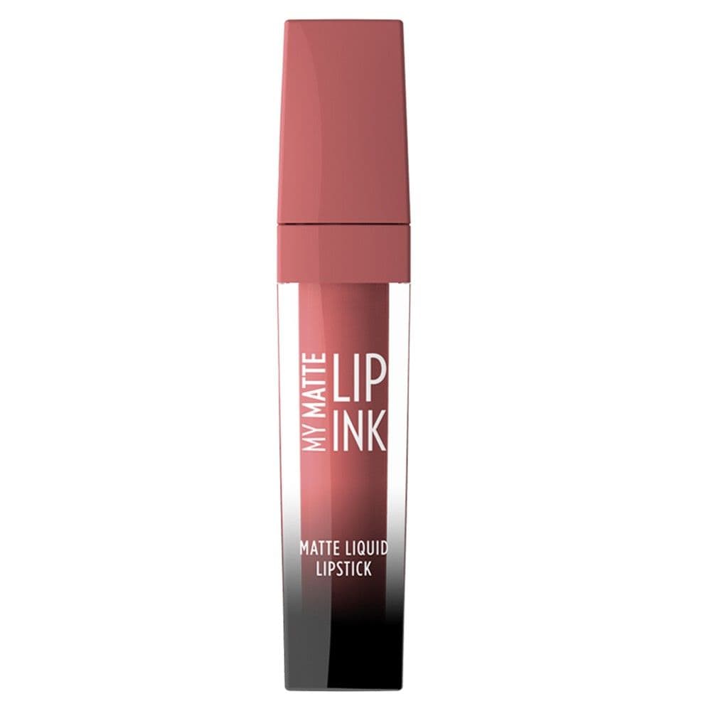 Buzëkuq i lëngshëm, 04 Pink Peach, My Matte Lip Ink, Golden Rose, plastikë, 5 ml, rozë terrakota, 1 copë