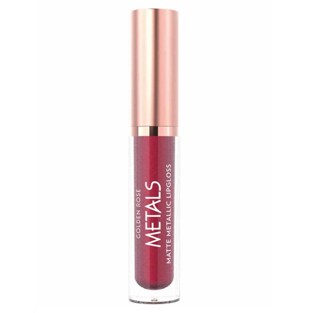 Shkëlqyes për buzët, 57 Ruby, Metals Matte Metallic, Golden Rose, plastikë, 4.5 ml, e kuqe, 1 copë