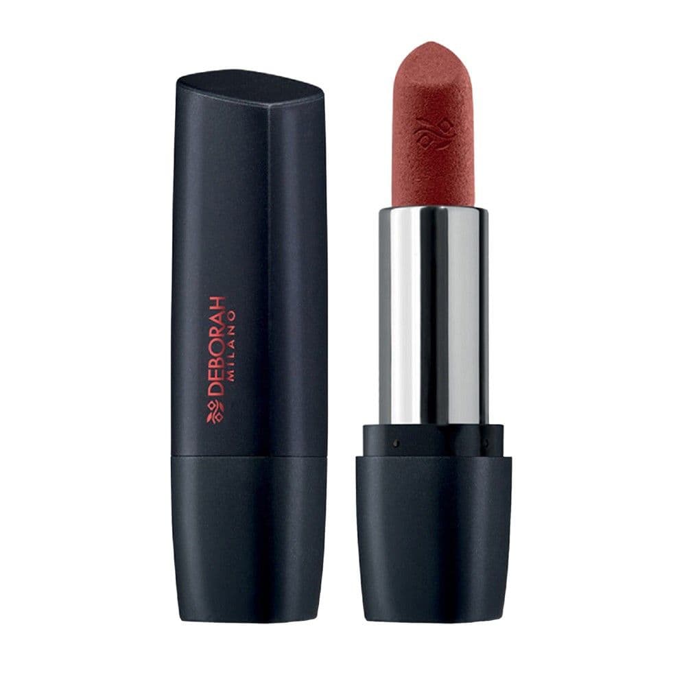 Buzëkuq, 30 Nude Rose, Milano Red, Deborah, plastikë, 4.5 g, rozë terrakota, 1 copë