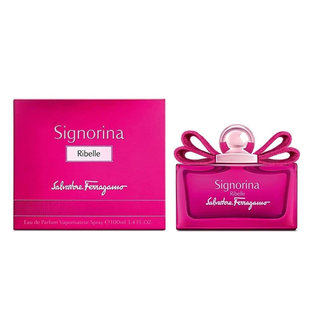 Parfum për femra, Salvatore Ferragamo, Signorina Ribelle, EDP, qelq, 100 ml, magenta, 1 copë
