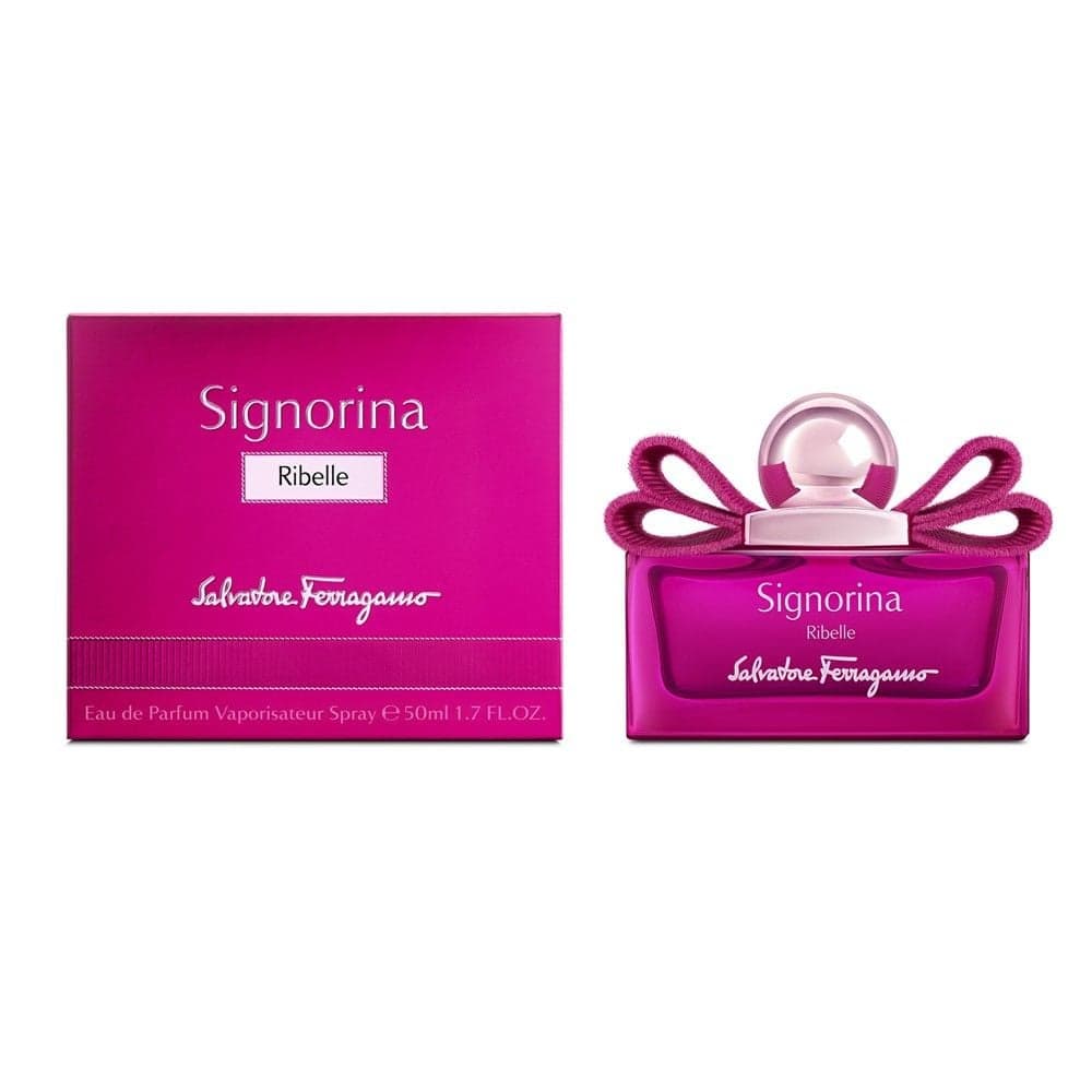 Parfum për femra, Salvatore Ferragamo, Signorina Ribelle, EDP, qelq, 50 ml, magenta, 1 copë