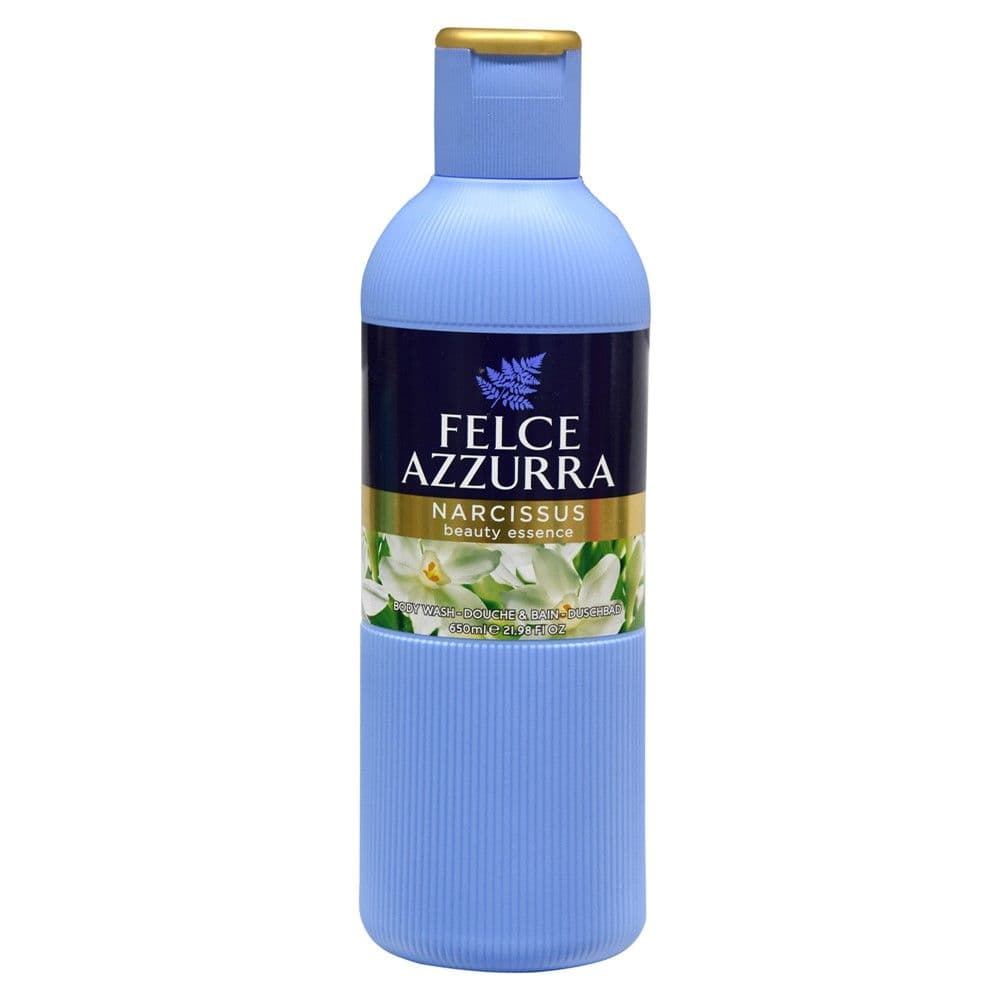 Shampo trupi, Narciso, Felce Azzurra, Paglieri, plastikë, 650 ml, blu dhe e bardhë, 1 copë