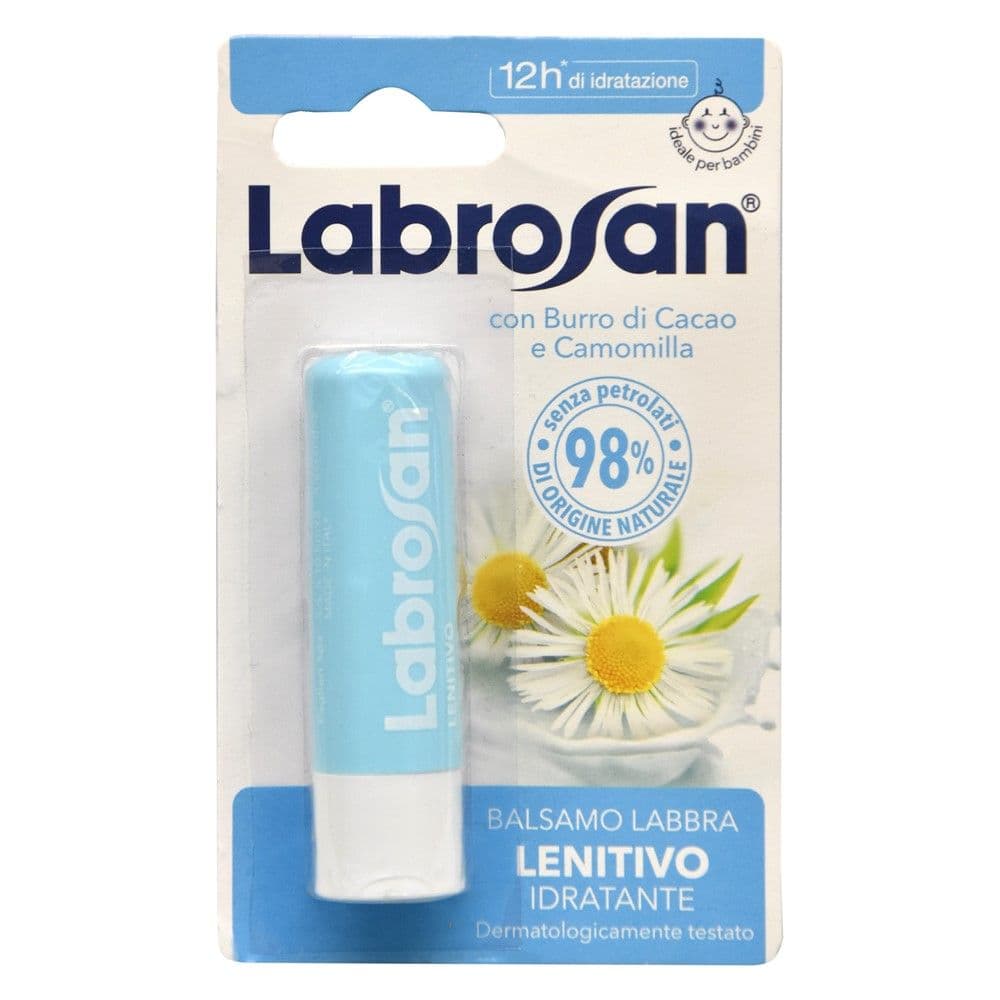 Balsam për buzët, Labrosan, Felce Azzurra, Paglieri, plastikë, 5.5 ml, akuamarinë, 1 copë