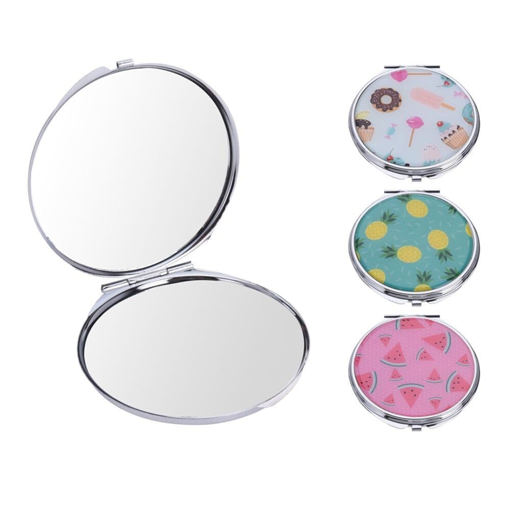 Pasqyrë për makeup, Koopman, plastikë ABS, metal dhe qelq, Ø7 cm, mikse, 1 copë