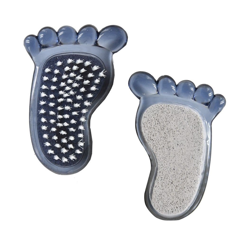 Furçë me gur shtufi, Eleganza, plastikë, polistiren dhe gur shtufi, 11x7x3 cm, mikse, 1 copë