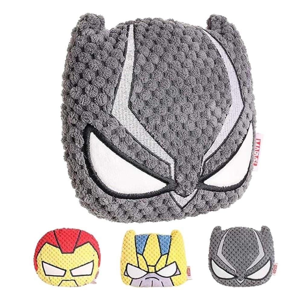 Lodër pellushi me muzikë, Marvel, Miniso, poliestër dhe akrilik, 14x14 cm, mikse, 1 copë