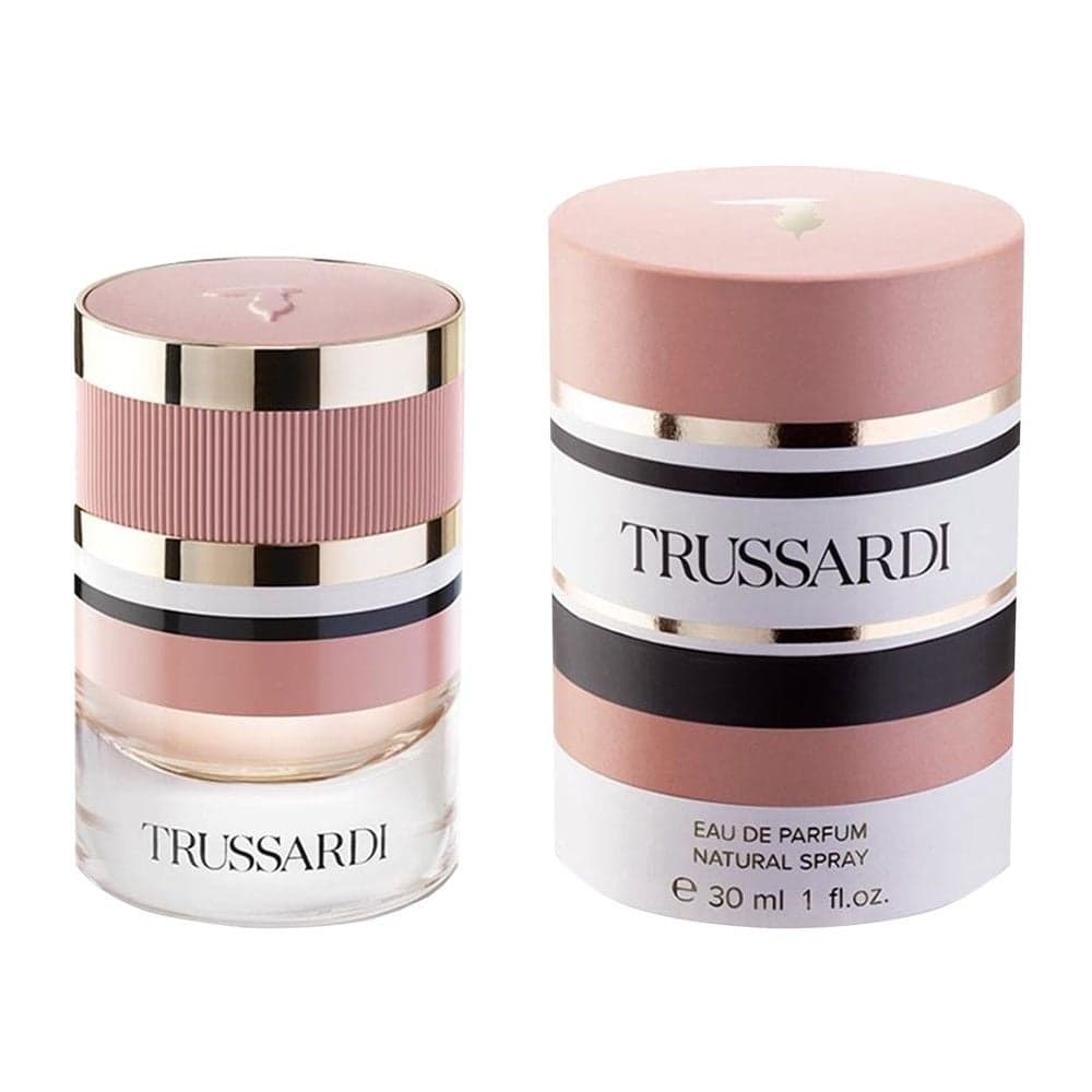 Parfum për femra, Trussardi, EDP, qelq, 30 ml, rozë dhe gold, 1 copë