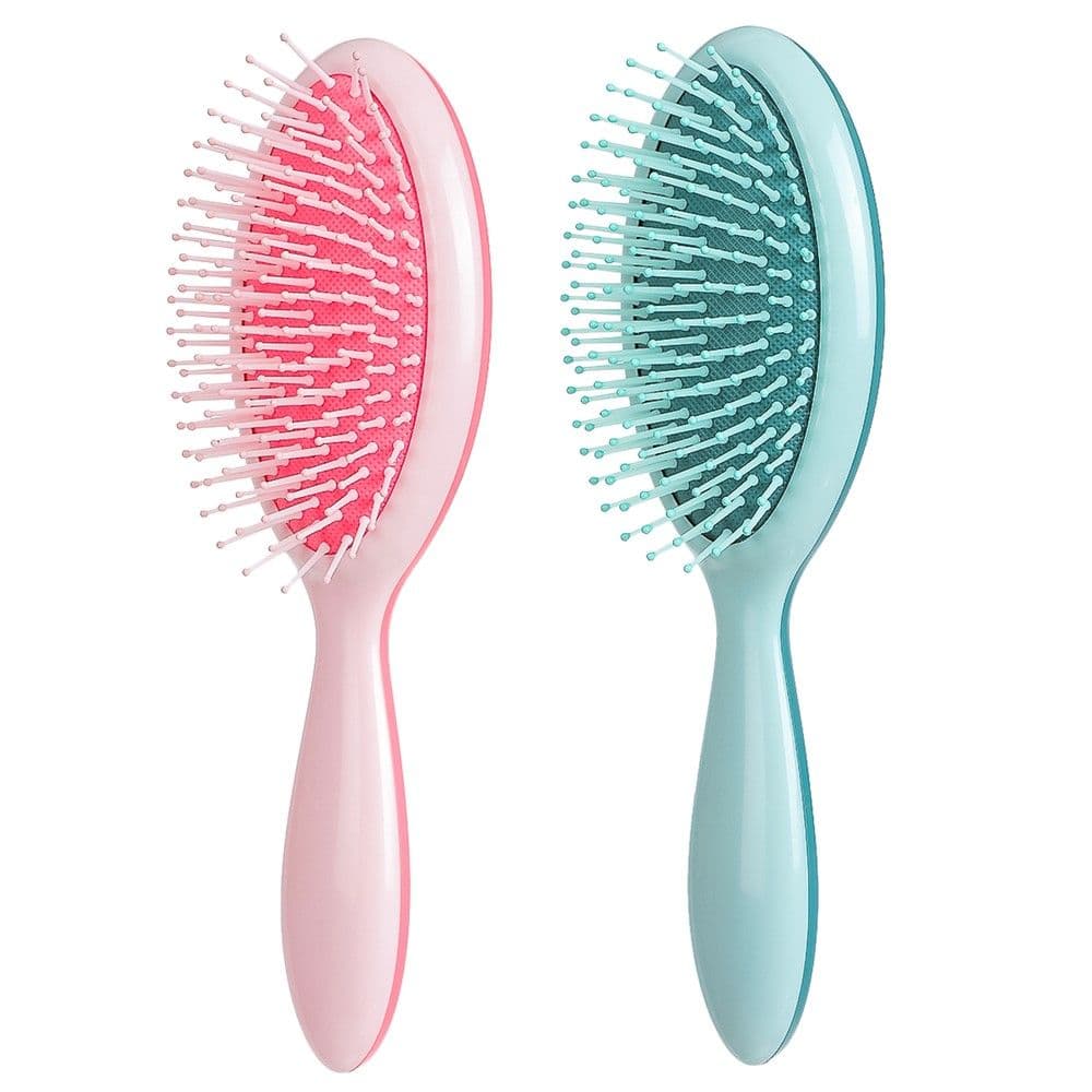Krehër flokësh, Miniso, ABS, najlon dhe plastikë TPR, 16x5x3 cm, e gjelbër, 1 copë