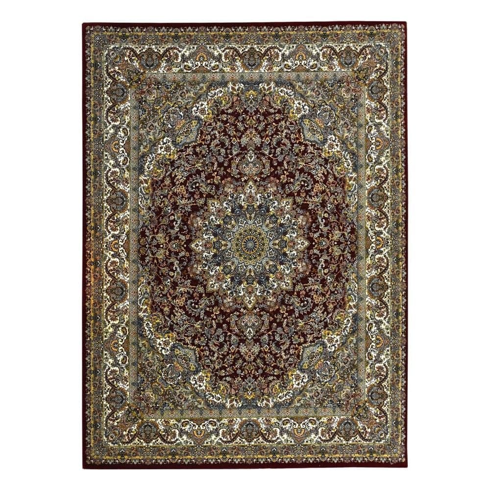 Tapet Persian, 100% akrilik, baza vishnje me ngjyra të ndryshme, 200x250 cm
