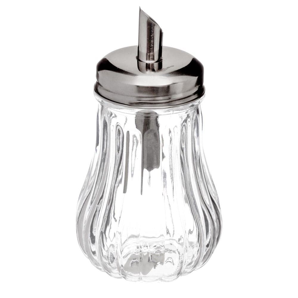 Mbajtëse sheqeri, qelqi, transparente, 180 ml