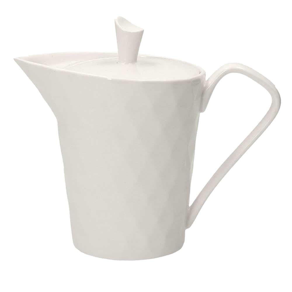 Çajnik me kapak Kaleidos, porcelan, e bardhë, 350 cc