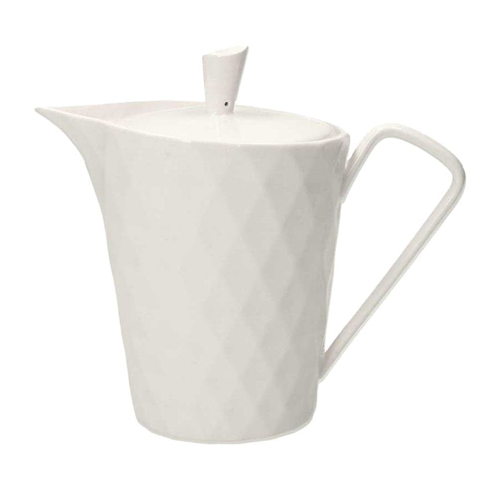 Çajnik me kapak Kaleidos, porcelan, e bardhë, 500 cc