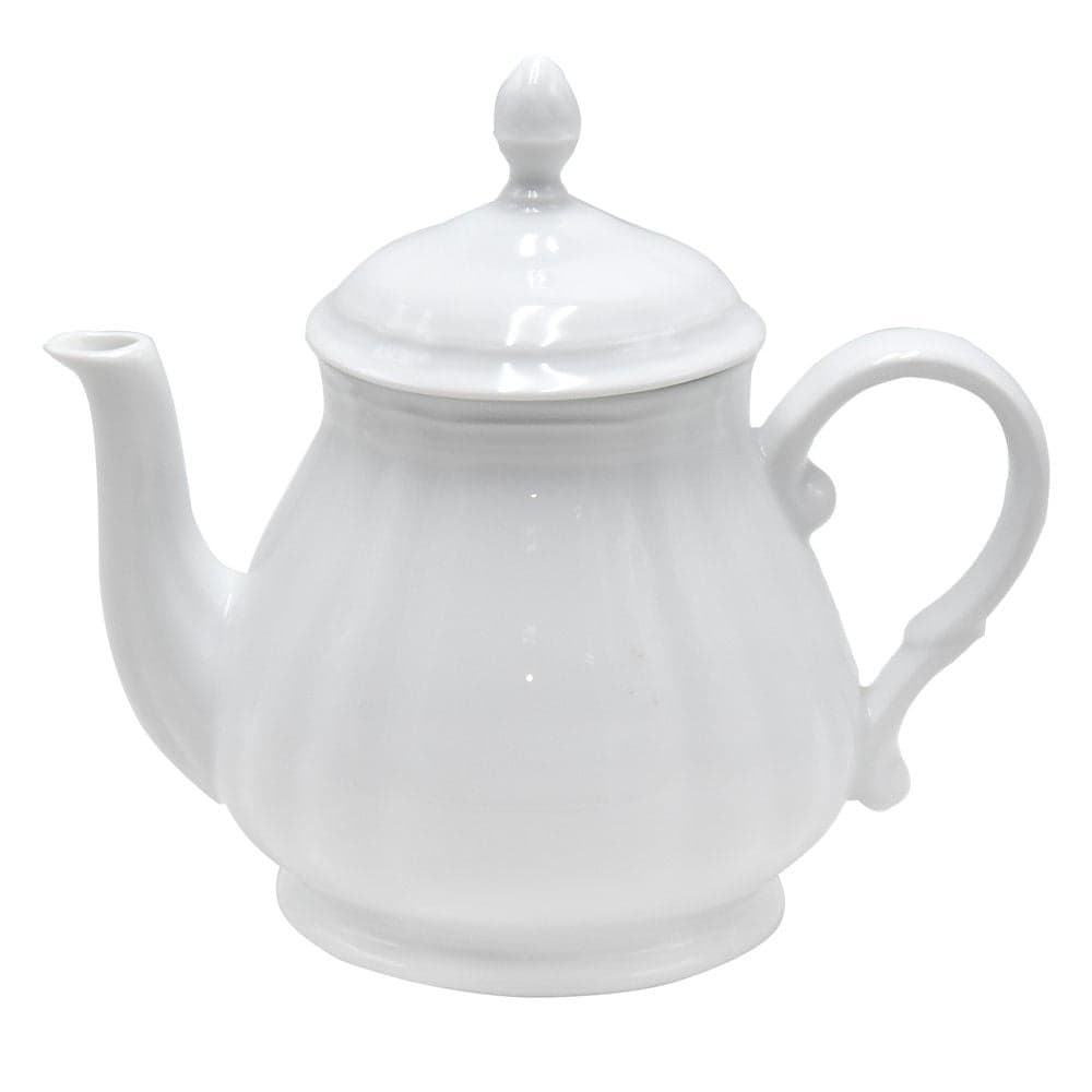 Çajnik me kapak Opera, porcelan, e bardhë, 1.15 L