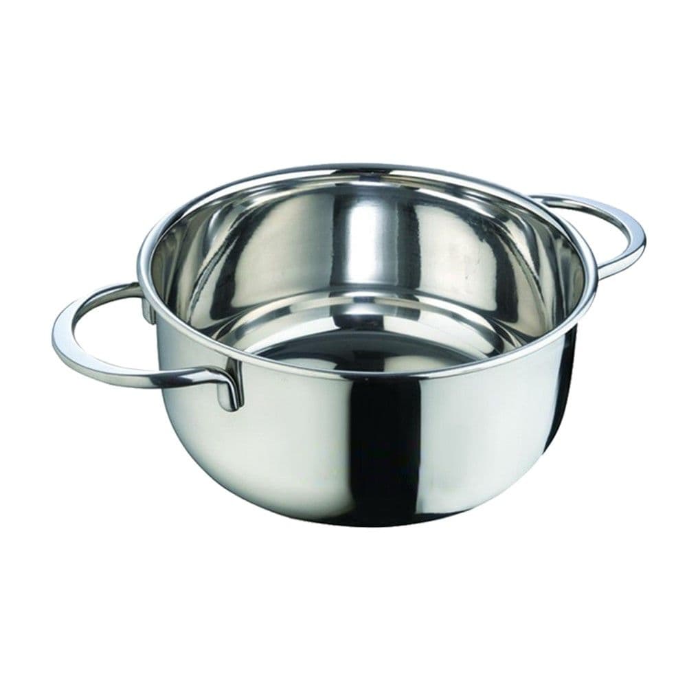 Tenxhere inoksi me induksion Etherna, inoks 18/10, argjendi, Dia.20 cm / 3.1L