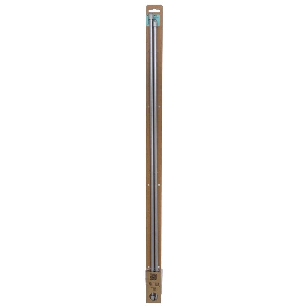 Kortinka me zgjatim për perde, Përmasa: 80/100cm, Ngjyra: Argjendi, Materiali: Metalik
