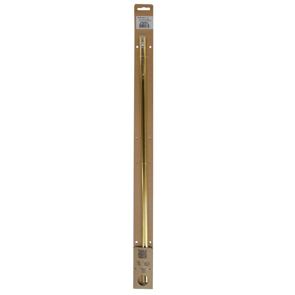 Kortinka me zgjatim për perde, Përmasa: 60/90cm, Ngjyra: Bronzi, Materiali: Metalik