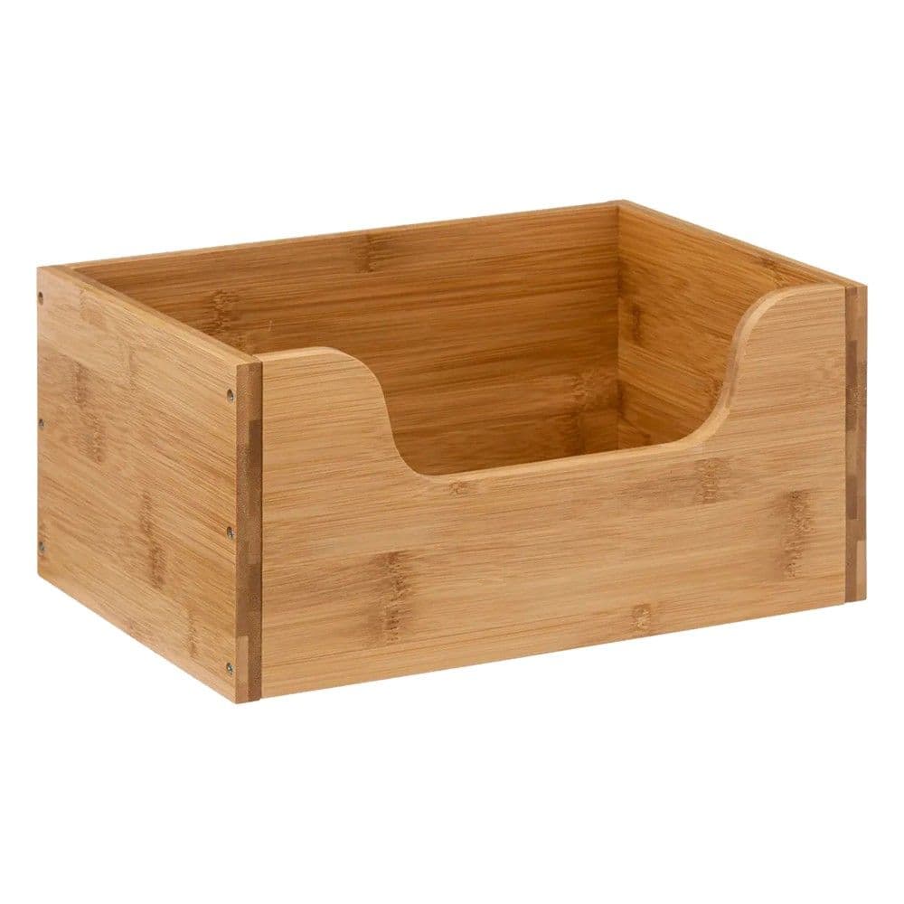 Organizues banaku, bambu, kafe, 15x31.5xH21.5 cm