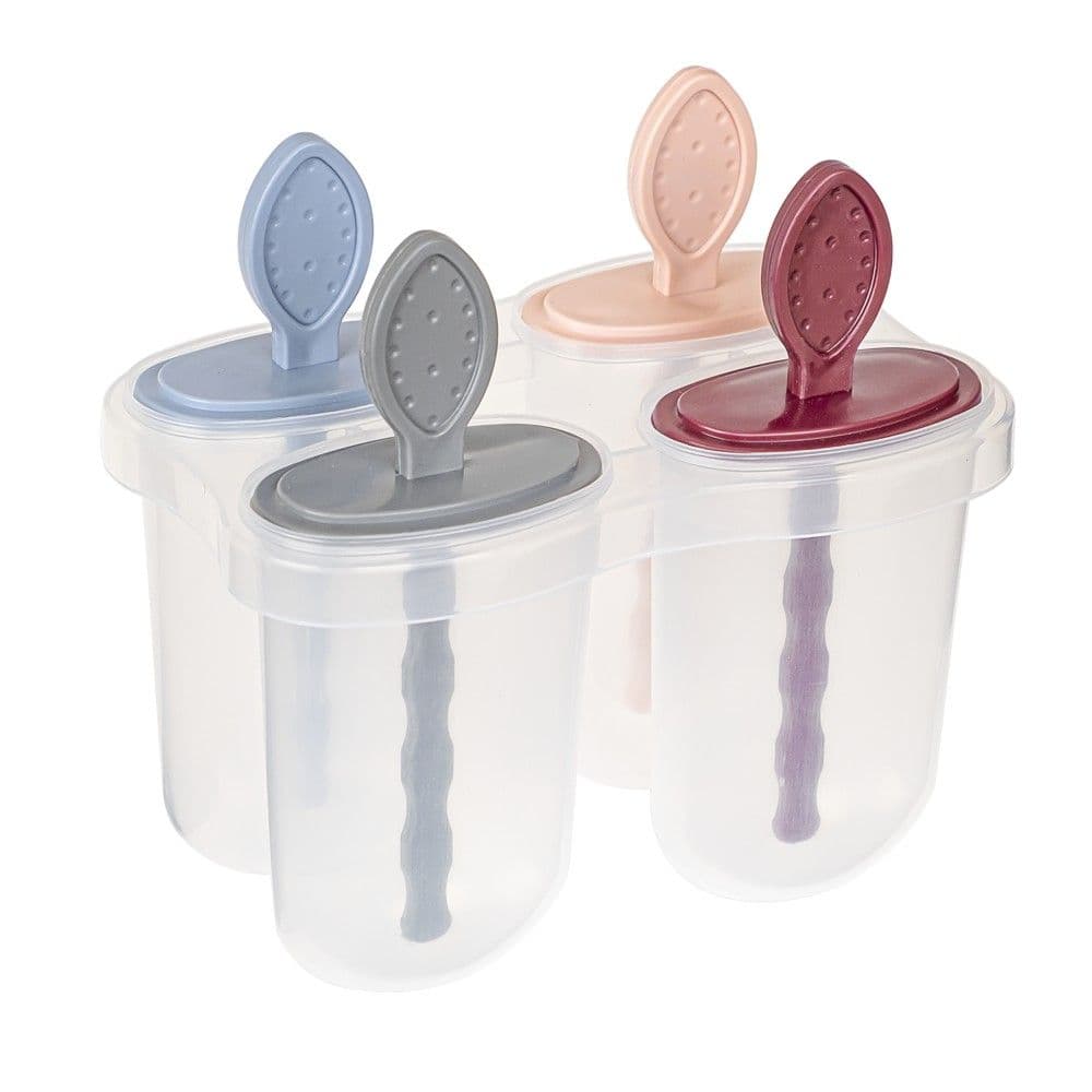 Forma lëpirëse akullore, plastike, ngjyra të ndryshme, 8 cm