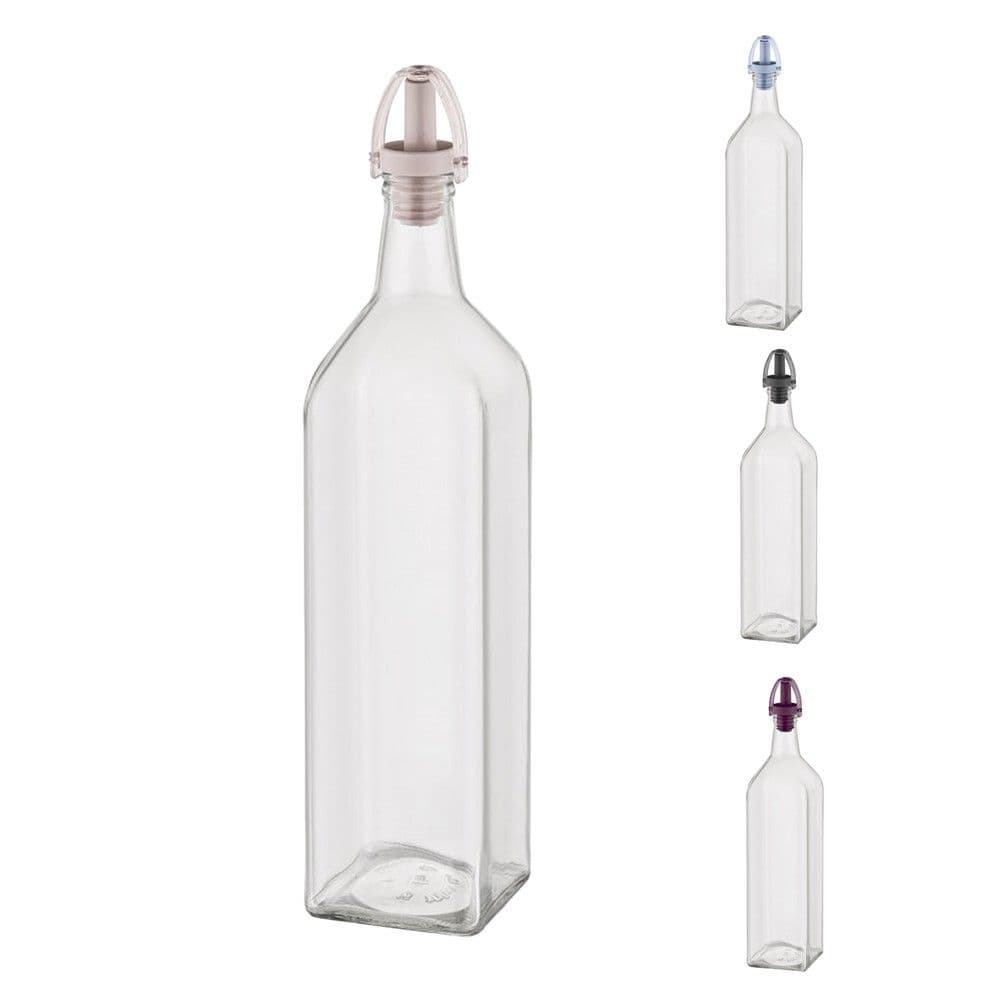 Shishe vaji/uthull, qelq, transparente, 1 Lt