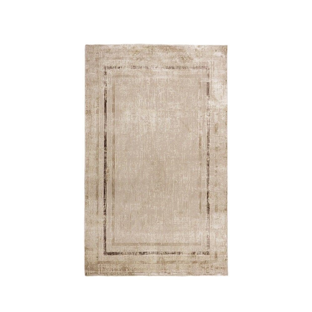Tapet Lisa, modern, poliestër, krem/bezhë, 133x190