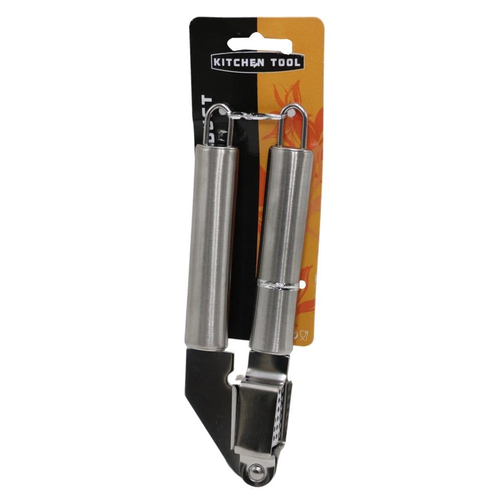 Shtypëse hudhra, inoks, argjend, 20 cm