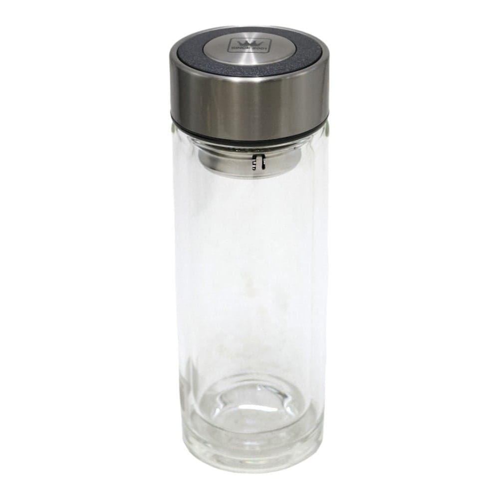 Gotë lëngje/uji, qelq/plastikë, transparente, Dia.7xH20cm / 350ml
