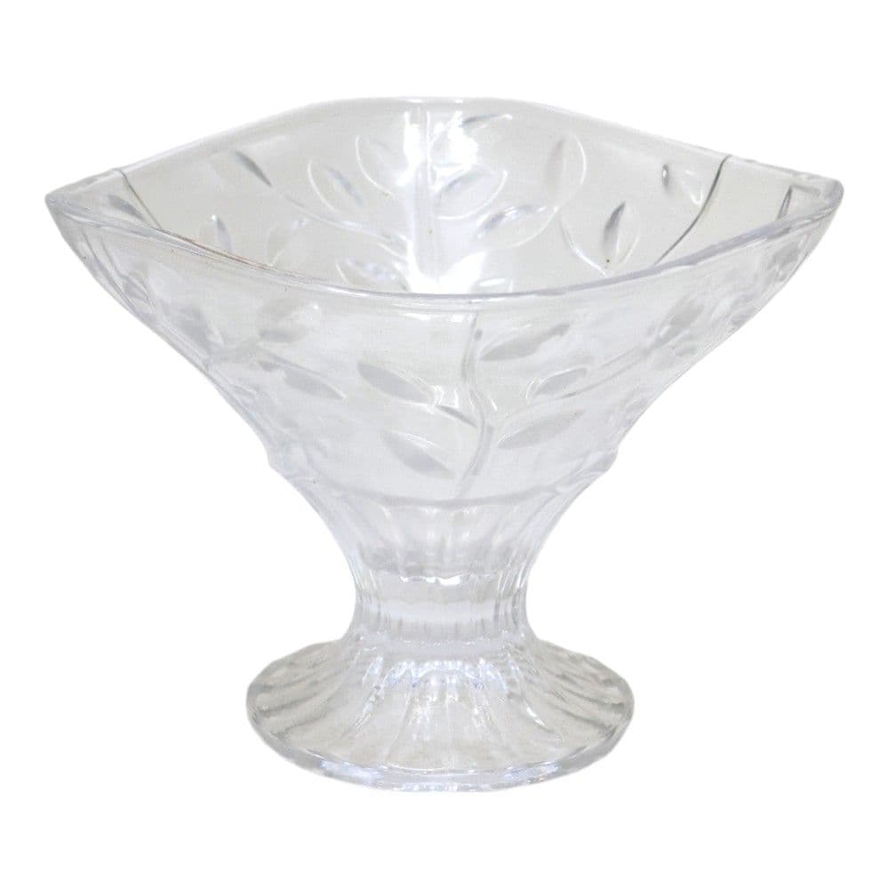 Bonbonjere/frutjere, qelq, transparente, Dia22.5xH16.5 cm