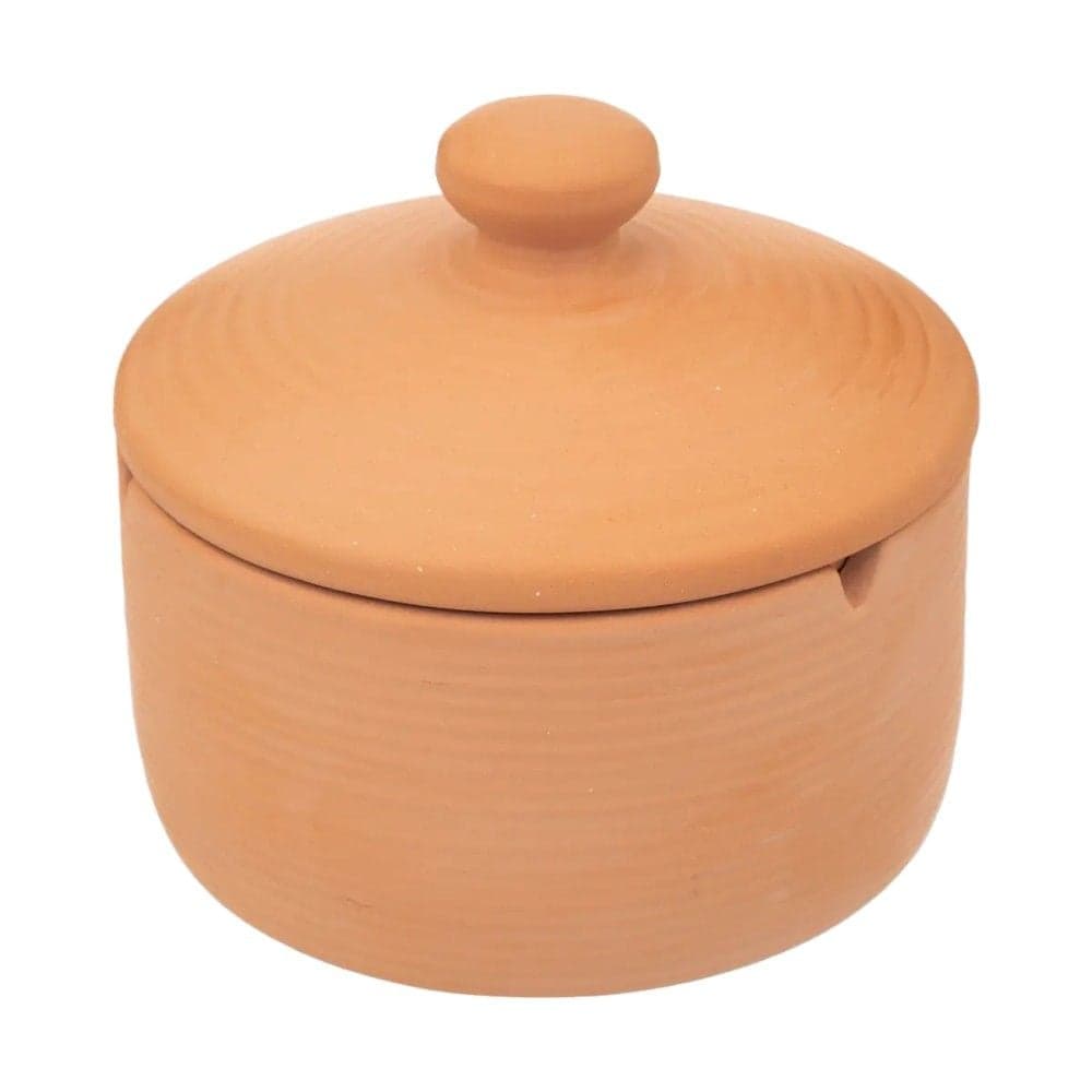 Tavëll duhani Cozy, qeramikë, kafe, Dia.12.5xH11.2 cm