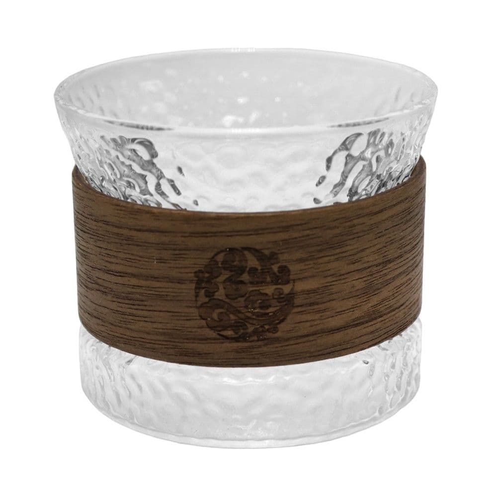 Gotë konjaku, qelq, transparente / kafe, H6 cm / 150 ml