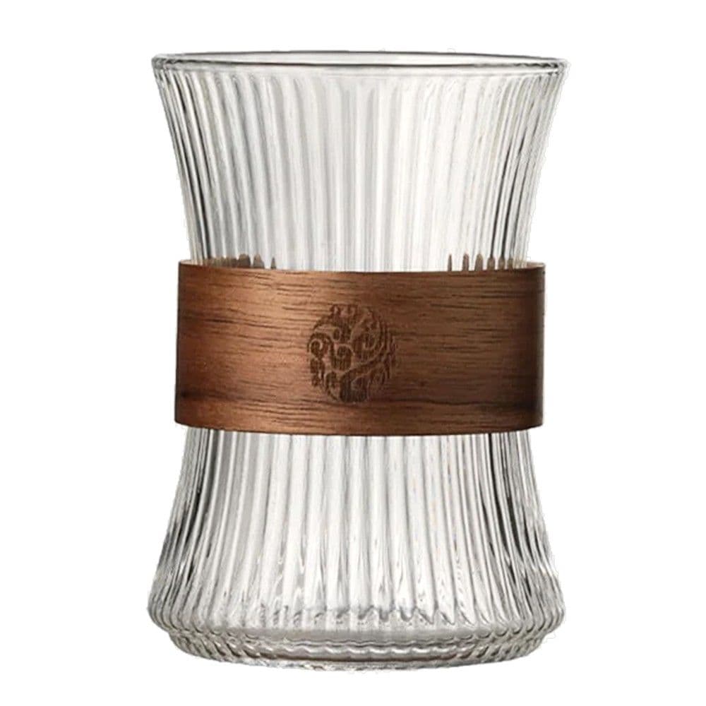 Gotë whisky, qelq, transparente / kafe, H11 cm / 300 ml