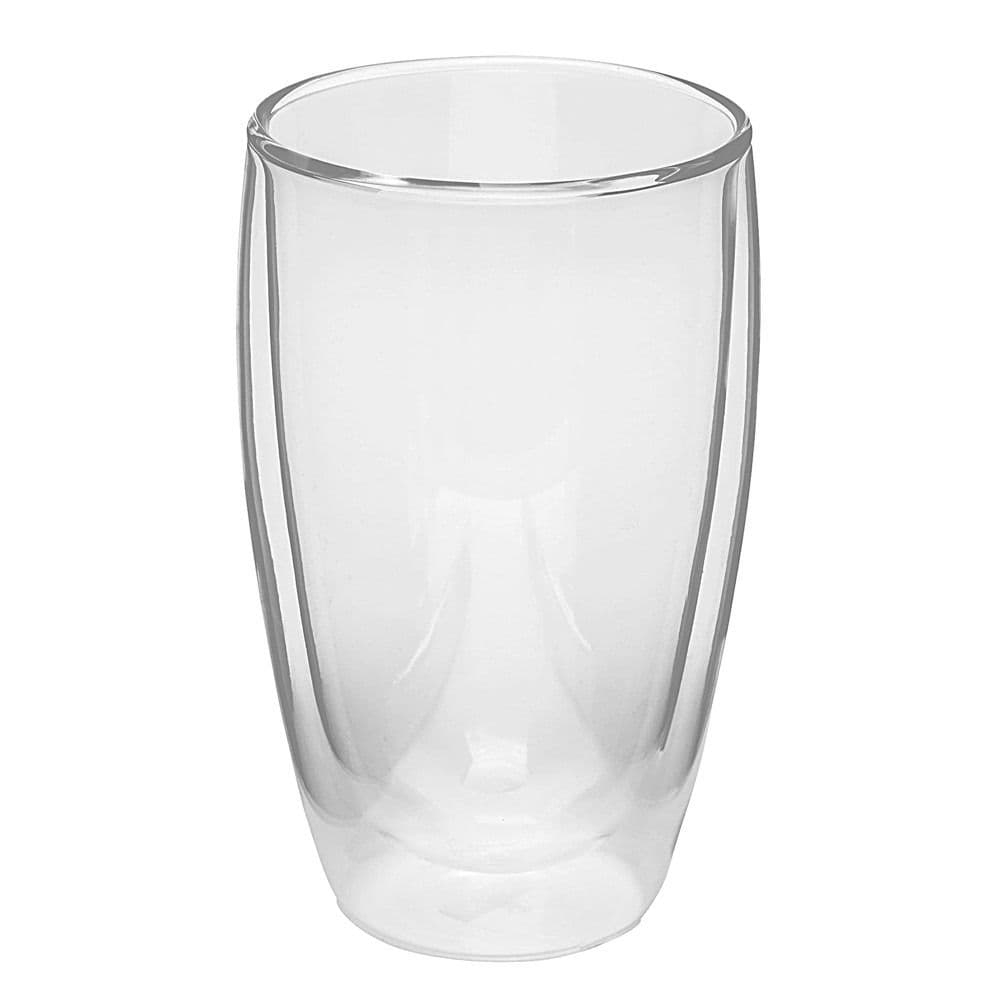 Gotë uji/lëngje dopjo qelq, qelq, transparente, H13.5 cm / 450 ml