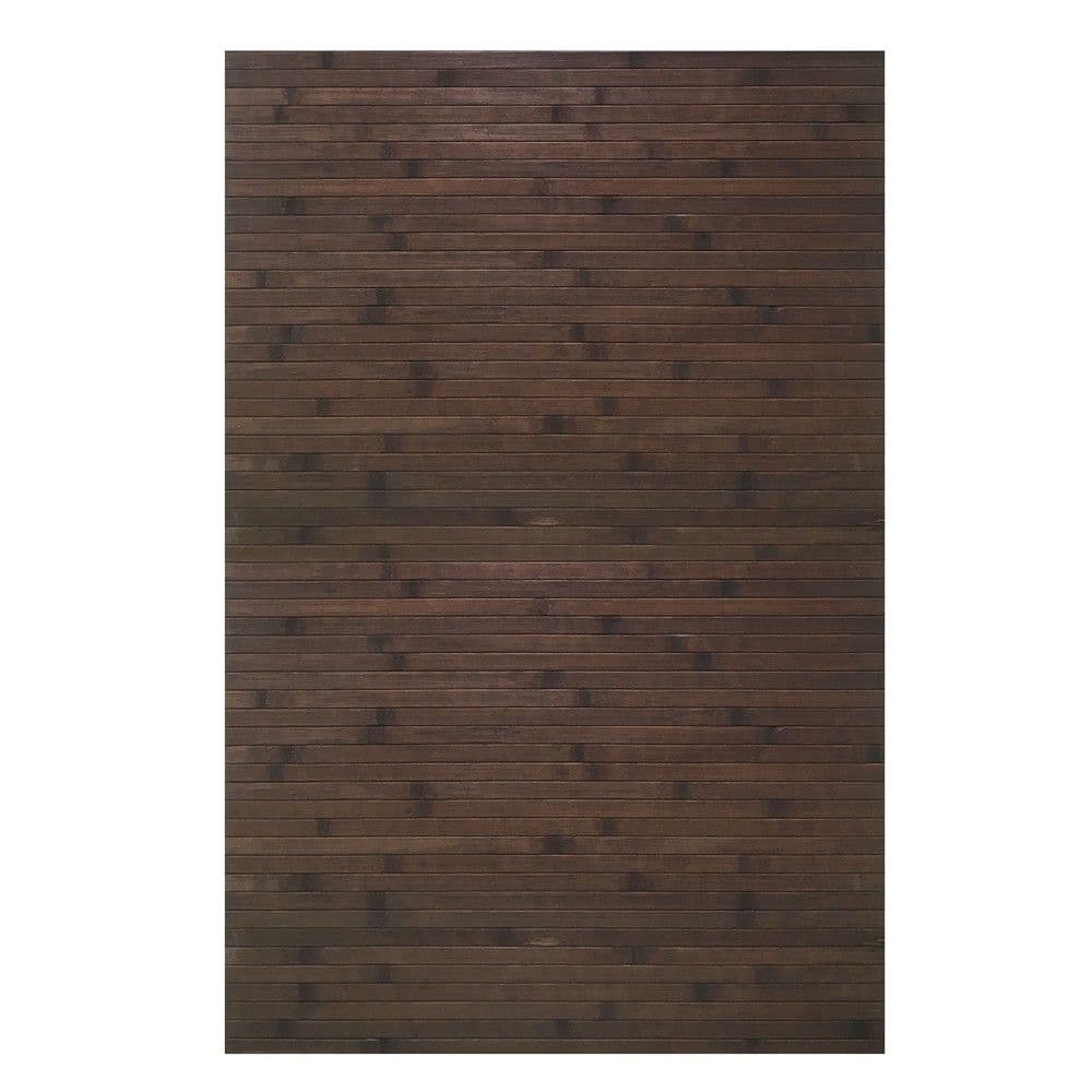 Rrugicë bambu Castagno, kafe venge, bambu, 50x140 cm