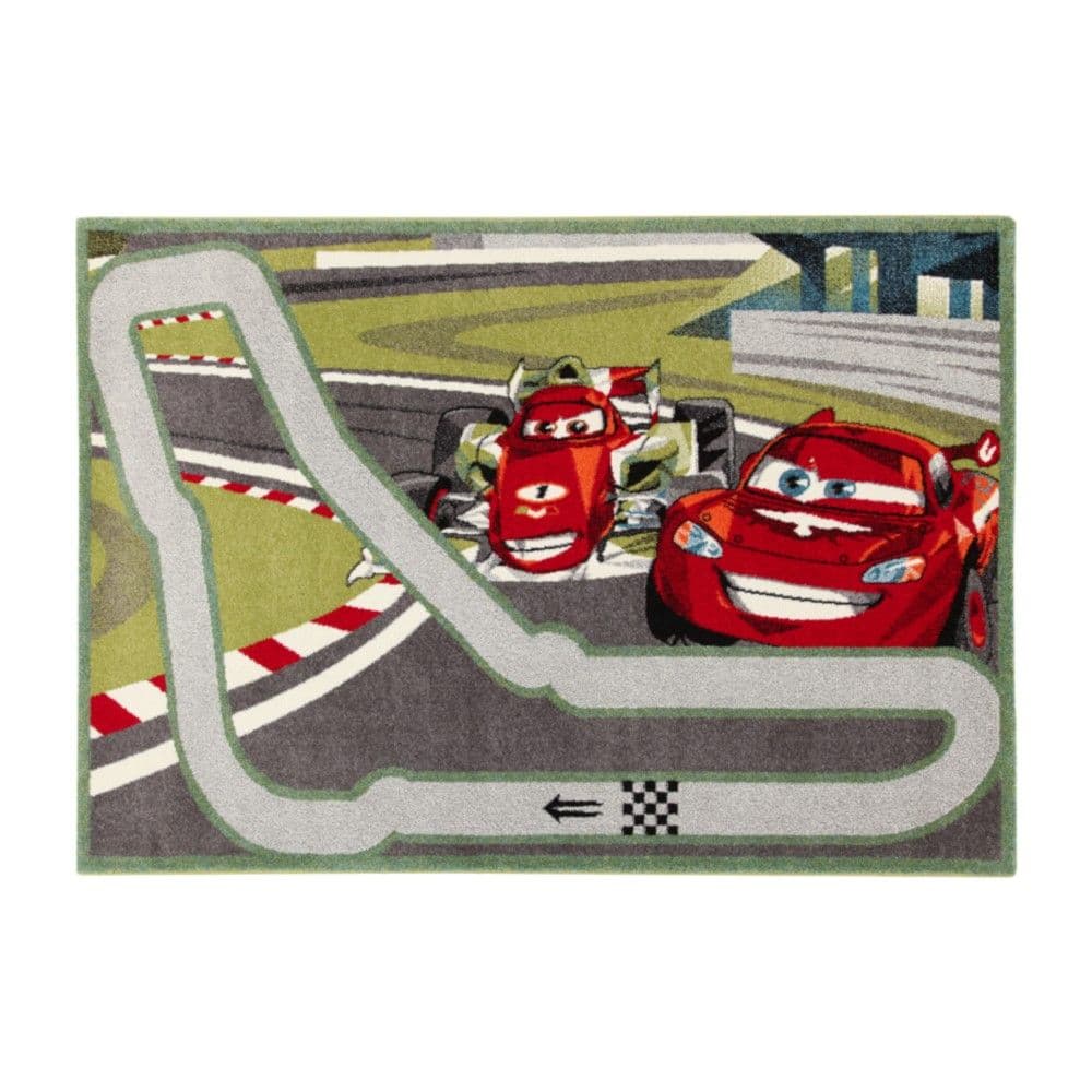 Tapet për fëmijë Disney Cars, modern, fije sintetike, ngjyra të ndryshme, 133x190 cm
