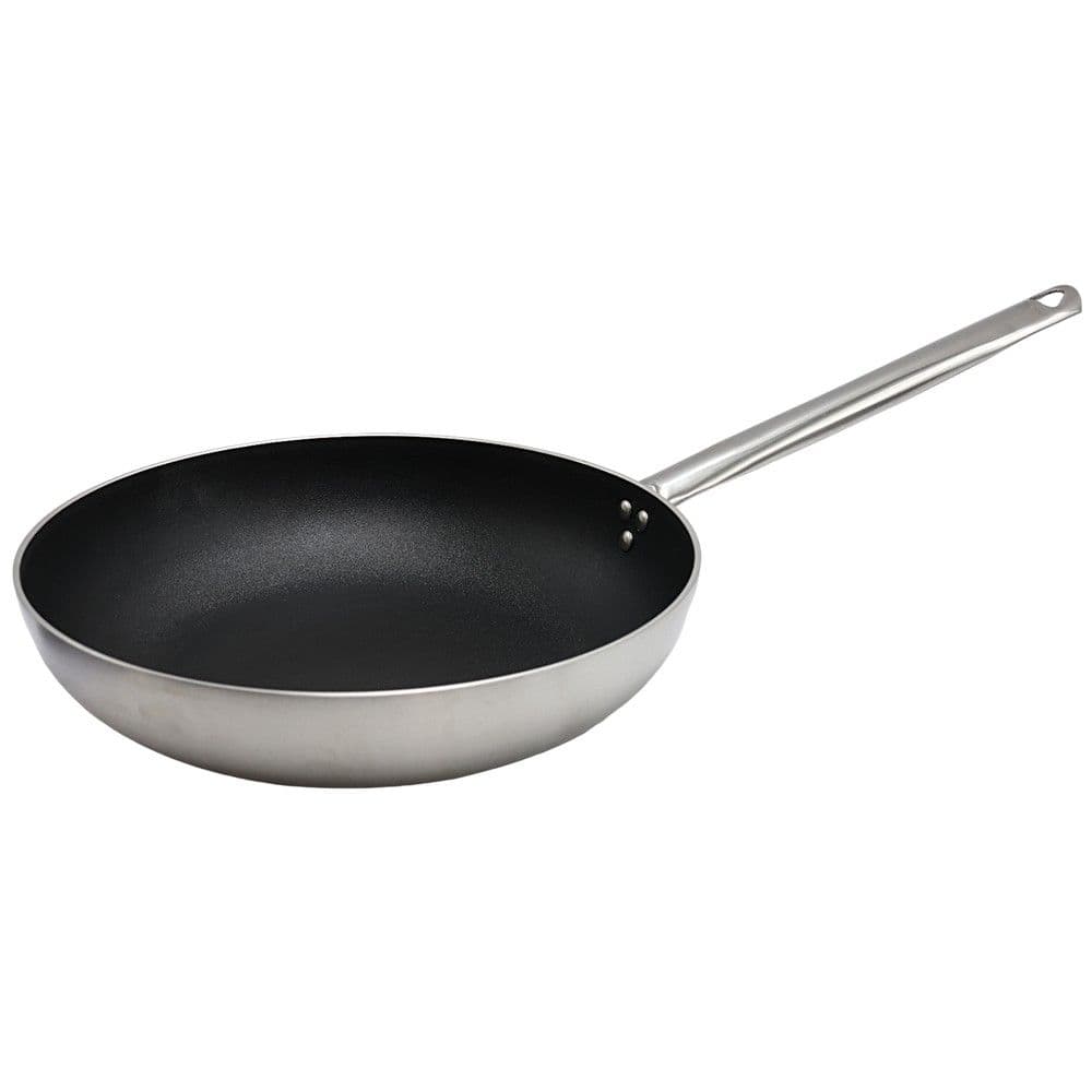 Tigan i thellë profesional me induksion, Përmasa: 32 x 7.5 cm, Ngjyra: Argjend, Materiali: Alumin