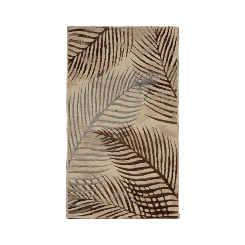 Rrugicë Starlight, moderne, poliestër, krem, 80x150 cm