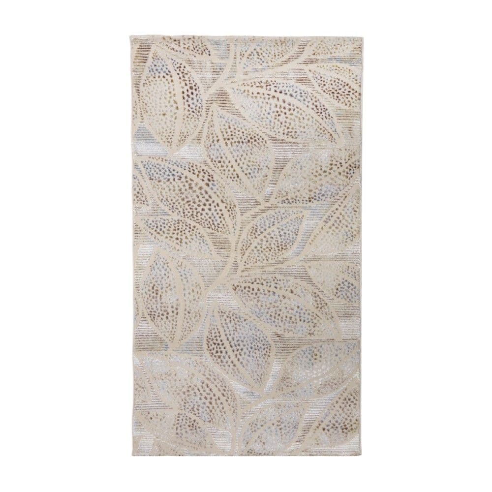 Rrugicë Lowa, moderne, poliestër, krem, 80x150 cm