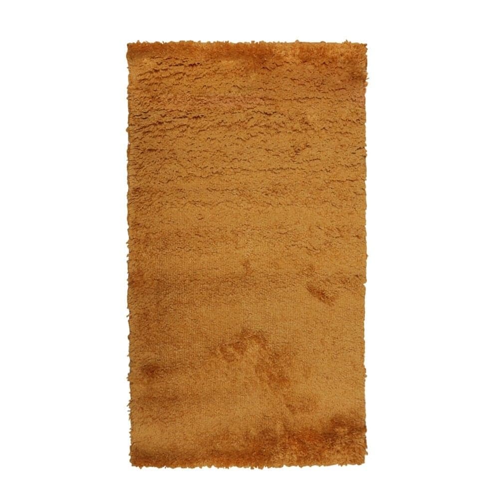 Rrugicë Parma Shaggy, polipropilen + frize, portokalli, 80x150 cm