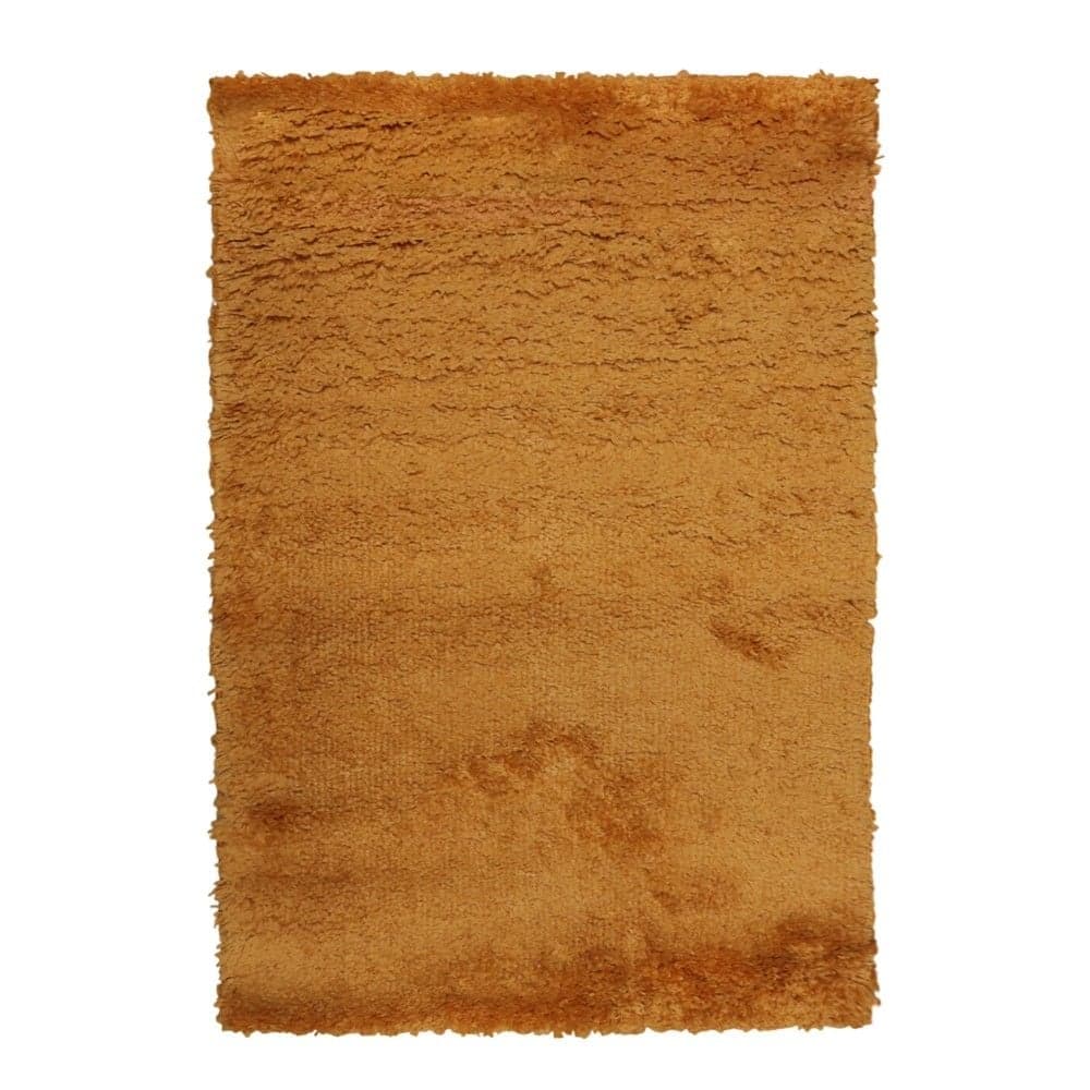 Tapet Parma Shaggy, polipropilen + frize, portokalli, 133x190 cm