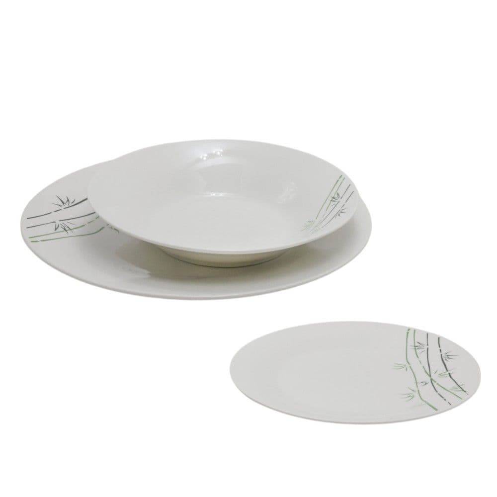 Set pjata Roma (PK 12), porcelan, e bardhë, Dia.26.5/20/20 cm