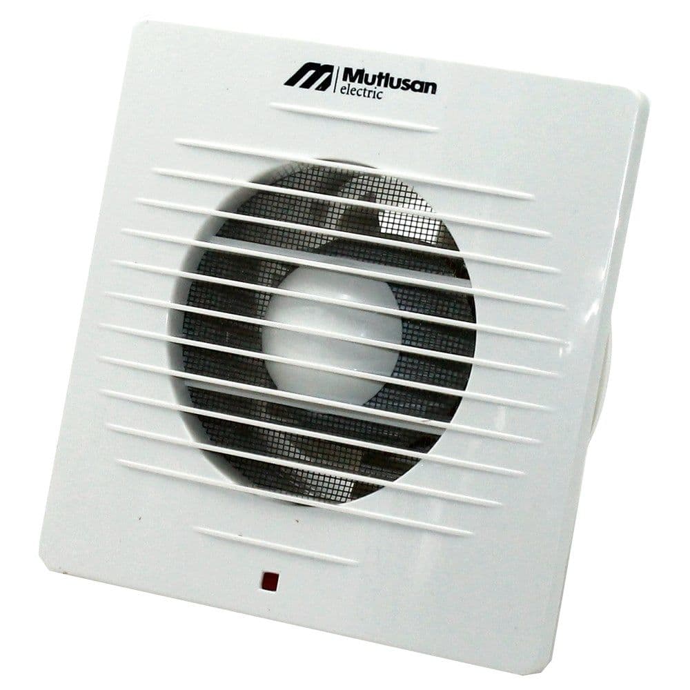 Aspirator muri MUTLUSAN, 12W, 100 m³/h, 2250 rpm, Ø100 mm, 220-240 V / 50-60 Hz, 15.8x15.8x8.5 cm