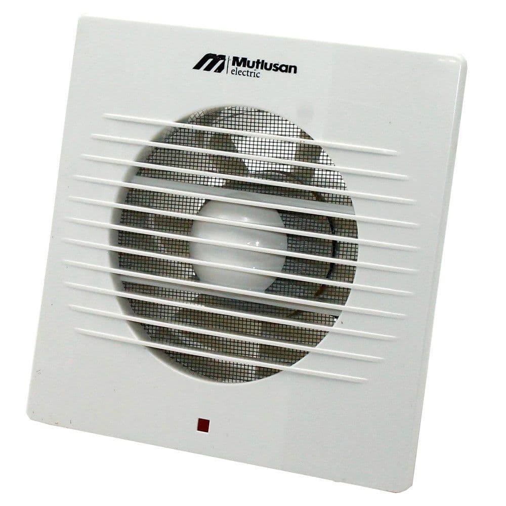 Aspirator muri MUTLUSAN, 15W, 120 m³/h, 1900 rpm, Ø120 mm, 220-240 V / 50-60 Hz, 17.5x17.5x8.5 cm