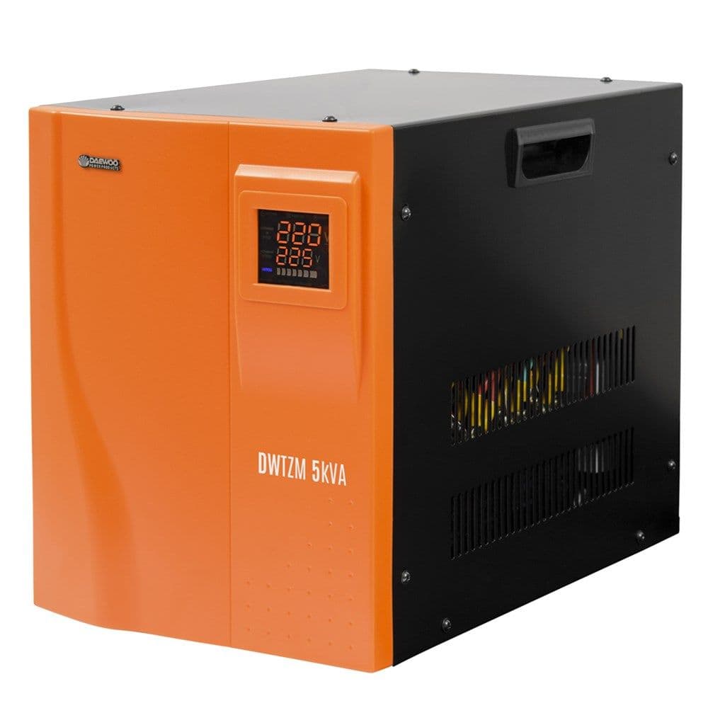 Stabilizator tensioni, DAEWOO, 5 kVA, 22.7 A, 140-270 V hyrje, 220 V +/-10% dalje