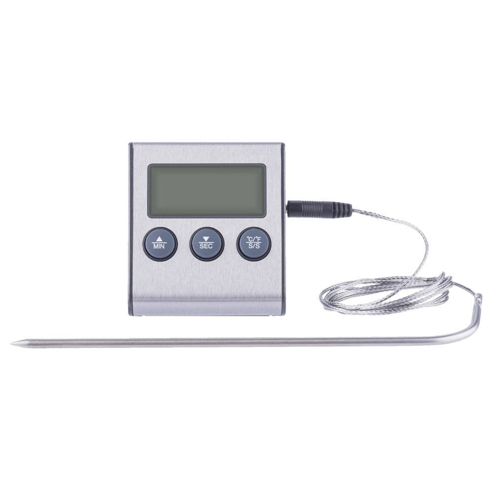 Termometer/kohëmates kuzhine, Emos, 59 sec - 99 min, -20 °C / 250 °C, 1xAAA, 7x6.5x1.8 cm