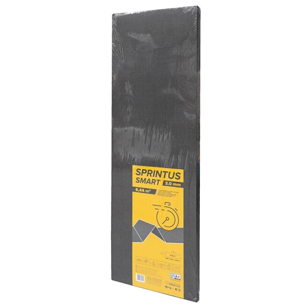 Nënshtrese për parket laminat dhe druri, Sprintus smart, XPS/PET, 5460x1180x3 mm, 1-pack=6.44m²