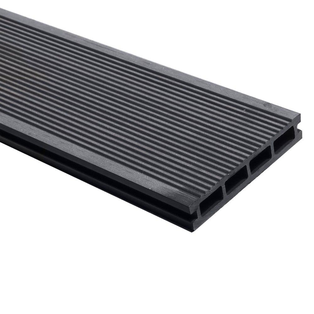 Decking kompozit WPC, 4000x146x23mm, ngjyre gri