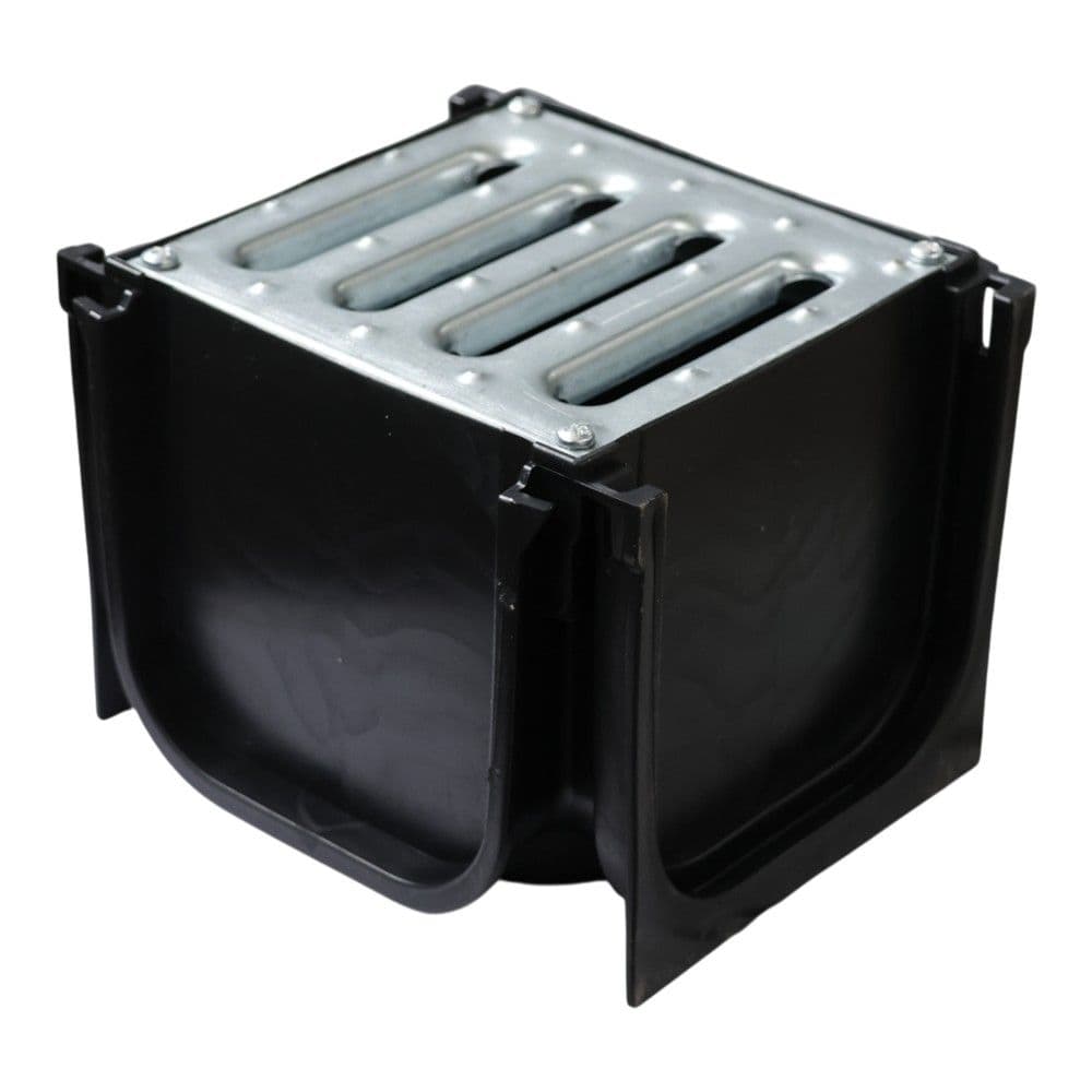 Bashkuese per ulluk me zgare celiku te zinkuar, S.A.B , 100 x 100 mm , e zeze