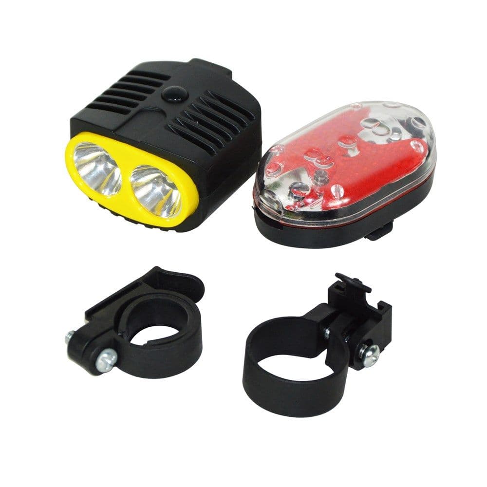 Ndriçues për bicikleta ballor set, (i zi)