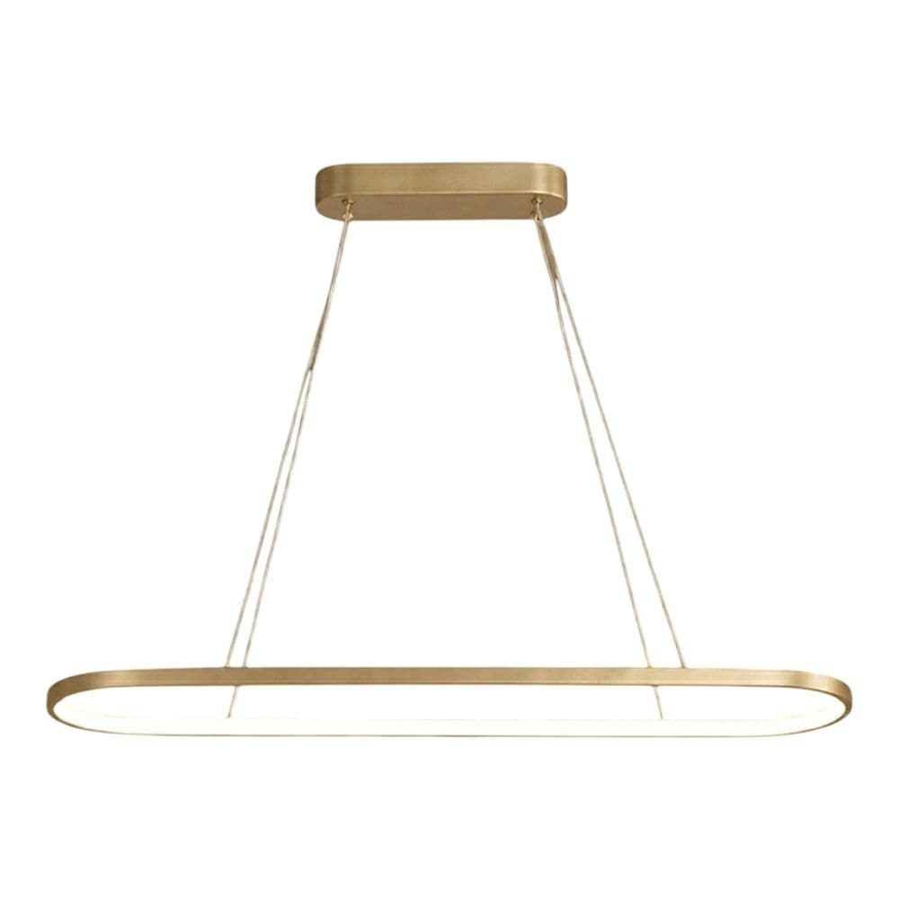 Ndricues I varur LED, 30W, 3000-6400K, 2900lm, D.80cm, alumin, gold