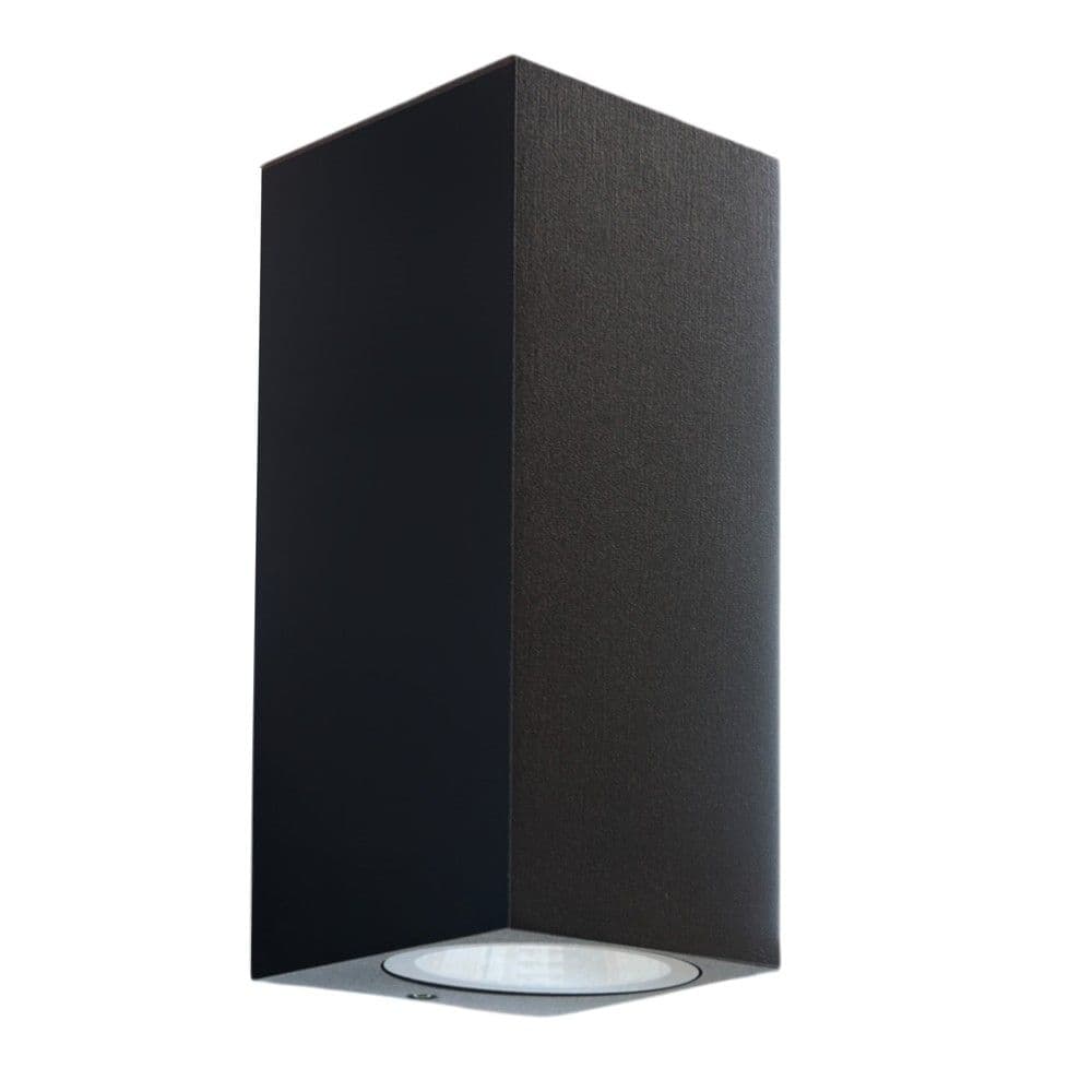Ndricues muri I jashtem, 2x3W, 3000K, 15.5x6.5x7.5cm,IP65, alumin, e zeze